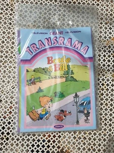 RARE Decalco Decalcomanies VINTAGE BOULE ET BILL TRANSRAMA GÉANT Jesco NEUF NEW - Foto 1 di 4