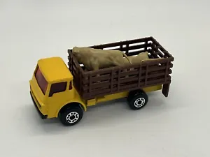 Matchbox Superfast No. 71 Cattle Truck with Cattle-1976 Lesney England CR/AR - Picture 1 of 7