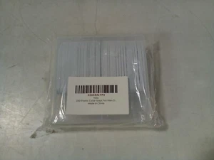 200 Plastic Collar Stays for Men Dress Shirt X003RAZFPV - Picture 1 of 7