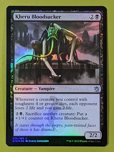 FOIL Kheru Bloodsucker x1 Khans of Tarkir x1 Magic the Gathering MTG - Picture 1 of 1