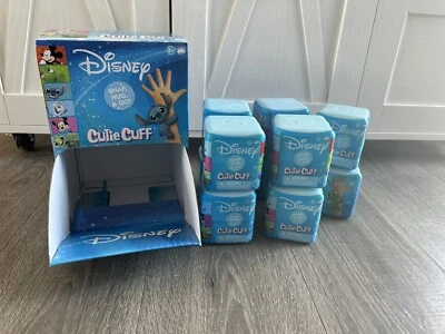 Disney Cutie Cuff Series 1 2 Lot Of 10 Blind Box Blind Bag Sealed With Display - Image 1 of 4