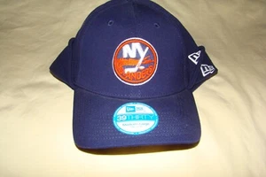 Rare Wool New York NY Islanders M/L 39Thirty New Era Hat Fitted Cap. Ear Warmers - Picture 1 of 6