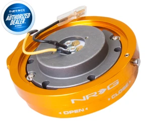 Nrg Steering Wheel Thin Quick Release Kit Rose Gold Srk-400Rg 6 Hole Pattern - Picture 1 of 1