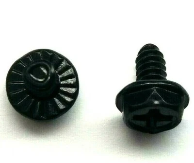 50x BLACK COMPUTER PC CASE, MOTHERBOARD MOUNTING, HARD DRIVE SCREWS 6/32 - Image 1 of 4