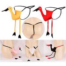 Mens Underwear Animal-Shaped Briefs Gift Thong Sexy T-Back Funny Pouch Creative