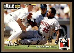 1994 Collector's Choice Gold Signature Dave Winfield #302 - Foto 1 di 2