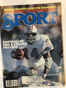 Sport settembre 1981 Earl Campbell - Foto 1 di 2