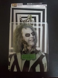 Beetlejuice Beetlejuice 4K UHD Bluray NO DIGITAL CODE Steelbook Glow In the Dark - Picture 1 of 3