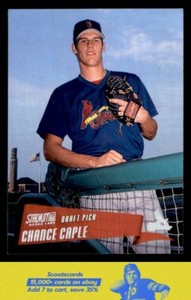 2000 Stadium Club Chance Caple    DPK, SP, RC #247 St. Louis Cardinals
