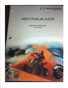 2004 Polaris Trail Blazer Service Manual PN 9918753 WITH DISC - Picture 1 of 1
