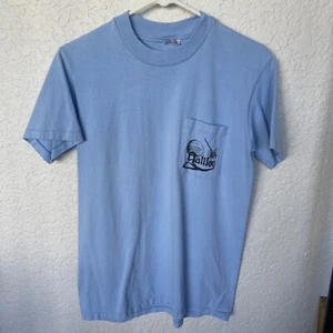 Vintage NASA 80er Jahre Galileo Satellit Jupiter Planeten Tasche T-Shirt Space Shuttle M - Bild 1 von 10
