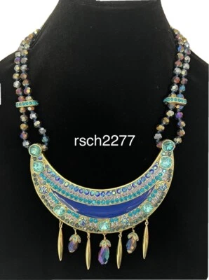 Collar Heidi Daus "brillo celestial" con cuentas de cristal - Nuevo con etiquetas Foto 1 de 3