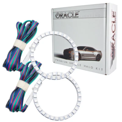 Oracle compatible con Jeep Grand Cherokee 99-04 LED Fog Halo Kit ColorSHIFT VER Foto 1 de 4