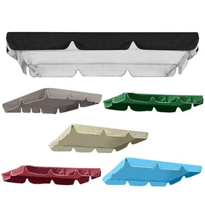 Swing Canopy Replacement Seat Garden Patio Sunproof Top Cover Hammock ,77"x49" - Picture 1 of 18
