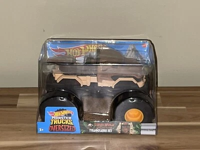 Hot Wheels Monster Trucks Jurassic World Tyrannosaurus Rex 2021 1:24 T-Rex A10 Foto 1 de 4