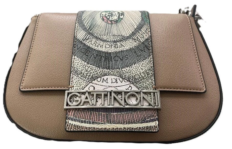 GATTINONI LINEA PLANETARIUM BEGB98150WVW328 BUCKLE FLAP BAG BORSA POWDER - Bild 1 von 1
