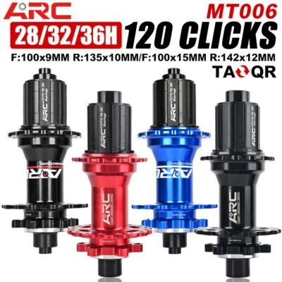 28 32 36H Mountain Bike Hub Seal 4 NBK Bearings Disc Brake 4 Pawls 3 Tooth Hub  - Image 1 of 4