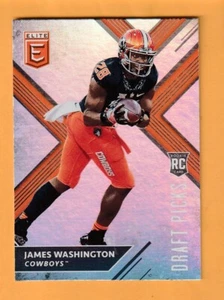 James Washington Oklahoma State Cowboys 2018 Elite Draft Picks #108B - Picture 1 of 2