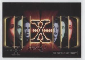 1995 Topps The X Files Season 1 in Review Truth is Out There Poster Graphic 1k3