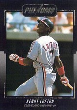 #BC-8 Kenny Lofton - Cleveland Indians - 1992 Donruss The Rookies - Phenoms Base