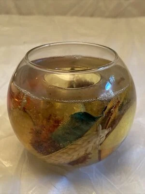 Candelabro globo gel Gleaners’ inserto de vela medio trigo Nature’s Bounty Foto 1 de 4