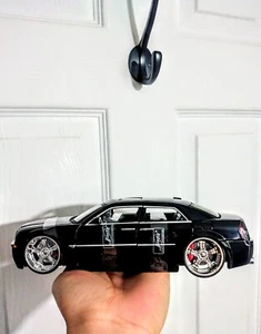 Jada Toy Dub City Kustoms 1:24 Scale Chrysler 300c Model Black Diecast Loose - Picture 1 of 6