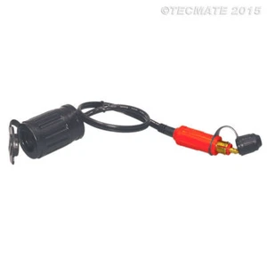 TecMate OptiMate Cigarette Lighter Socket to BIKE/DIN Plug Adapter O16 - Bild 1 von 2