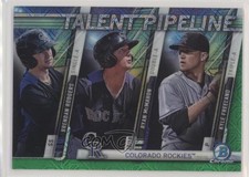 2017 Bowman Mega Box Green Refractor /99 Brendan Rodgers Ryan McMahon #TPM-COL