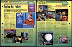 Doctor Ann Mulhall - Starfleet Personnel - Star Trek Fact File Page - Picture 1 of 1