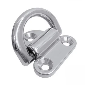 Anillo de punto de anclaje plegable de acero inoxidable para barco M10 - Imagen 1 de 6