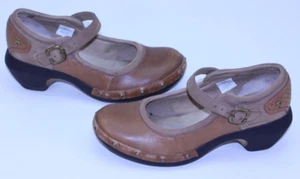 Women Merrell Shoes Sneakers Clog 7 Mary Jane Luxe Pumps Coffee MJ Otter Studded - Picture 1 of 15