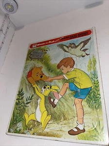 VINTAGE WHITMAN 1979 Winnie-the-Pooh Extra Thick FRAME TRAY PUZZLE 4550A-23 - Picture 1 of 7