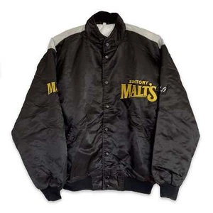New Retro Japan JDM Suntory Malts Baseball Team Stadium Varsity Jacket - Picture 1 of 9