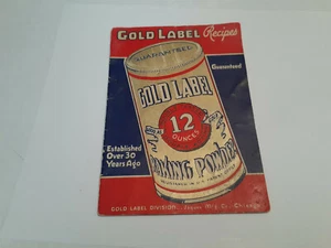 Gold Label Baking Powder Recipes Book - Picture 1 of 2