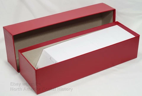Dealer Window stamp cards Qty 1200 #102 in red storage box(Unitrade retail $101) Cover