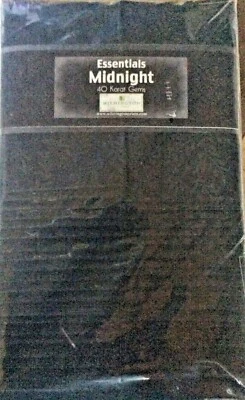 Midnight by Wilmington Prints Studio -Essential Gems - 2.5" Jelly Roll 40 PC P24 - Image 1 of 2