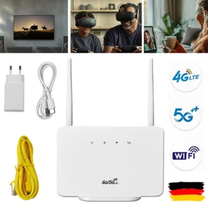 CPE106-E 4G LTE Router SIM Karte, WLAN Router, 300Mbit/s WLAN, SIM-Kartensteck - Bild 1 von 15