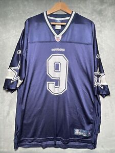 Vintage REEBOK NFL Players Inc Dallas Cowboys Tony Romo #9 Football Jersey 2XL