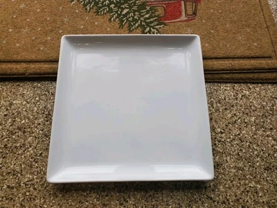VHTF Large Pampered Chef White Square Platter Serving Plate Simple Additions EUC - Image 1 of 3