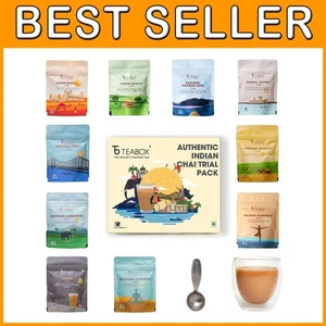 Handgefertigter indischer Chai Tee Sampler, 10 Varianten - Bild 1 von 9