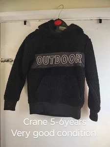 Unisex Fleece Hoodie In Age 5-6yrs From Crane - Picture 1 of 5