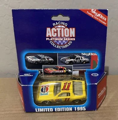 1995 Darrell Waltrip #11 Pepsi Yellow Action ARC 1:64 scale car - Image 1 of 2
