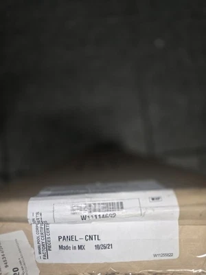 Panel de placa de control Kenmore W11114692 genuino OEM Foto 1 de 2