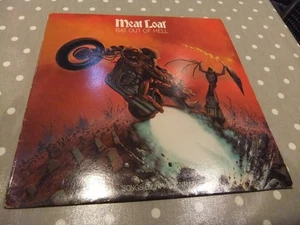 Meat Loaf - Bat Out Of Hell. Inner Lyric insert . Epic vinyl lp EPC 82419 N/M. - Picture 1 of 5
