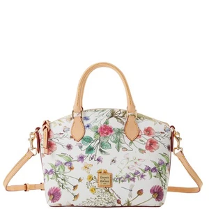 Dooney & Bourke Botanical Collection Geena Satchel - Picture 1 of 5