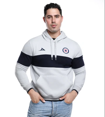 CRUZ AZUL URBAN HOODIE PIRMA GREY  LIGA MX MEN 2025-2026 MEXICO - Image 1 of 4