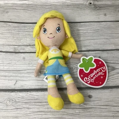 Boneca de Pelúcia Morango Shortcake 8" 2015 Merengue Limão Brinquedo Kelly - Imagem 1 de 4