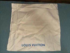 NEW Genuine Louis Vuitton Large Envelope Purse Dust Bag 13” X 13 Inches Fashion - Picture 1 of 4