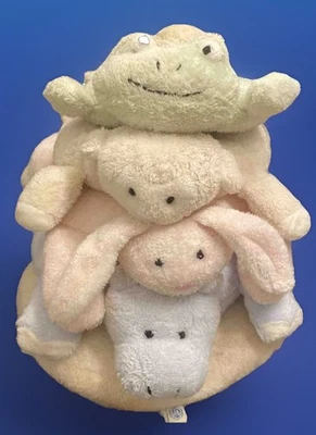 Juguete de peluche apilador de anillos de animales de peluche Pottery Barn para niños muy bonito envío gratuito Foto 1 de 4