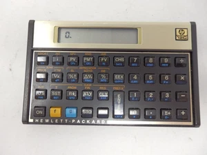 Calculadora Hewlett Packard HP 12C Financial Gold probada funcionando - Imagen 1 de 6